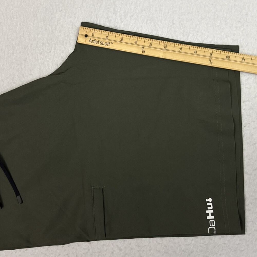 Da Hui Board Shorts Men’s Size 38 Olive Green Tribal Surf Swim - Picture 6 of 10